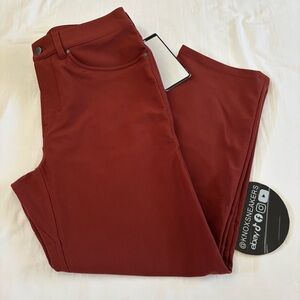 Lululemon ABC Crop Pant Relaxed *Cord DTBN Date Brown Red Men’s Size 31
